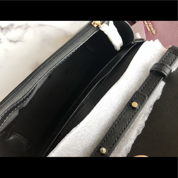 NWT Kate Spade Crossbody Black or Cheerywood red💞 - Picture 4 of 7